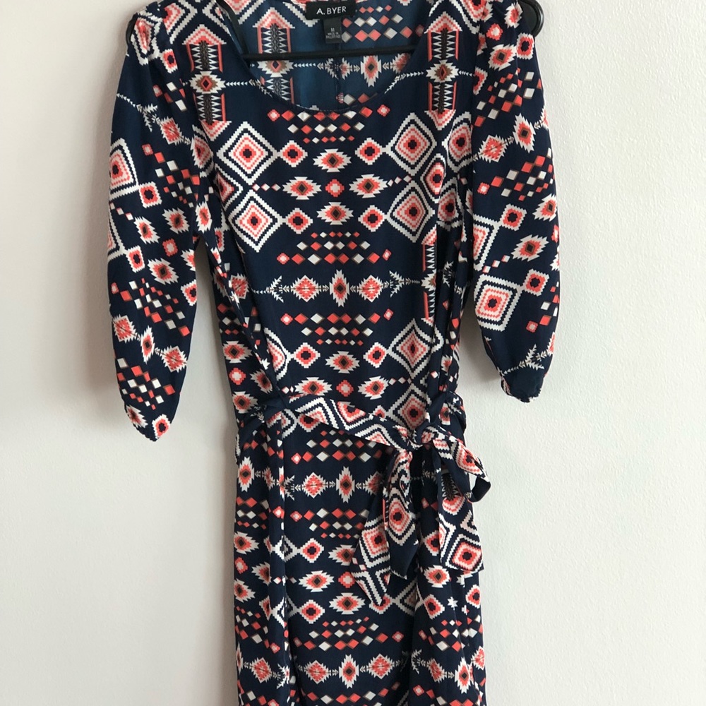 Tribal print dress